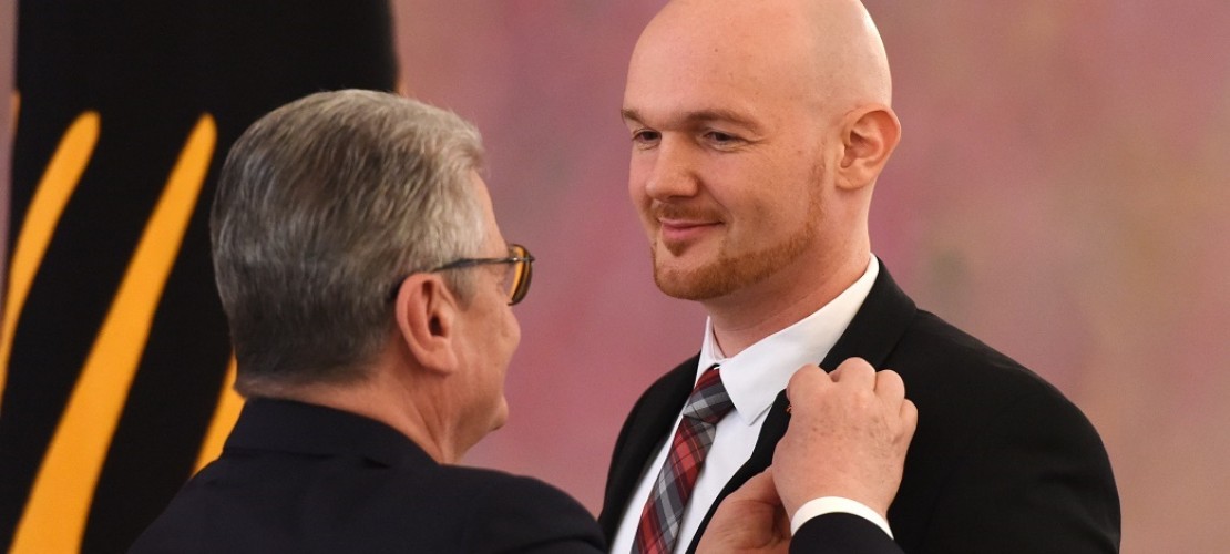 Alexander Gerst bekommt das Bundesverdienstkreuz