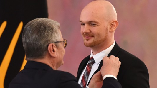 Alexander Gerst bekommt das Bundesverdienstkreuz