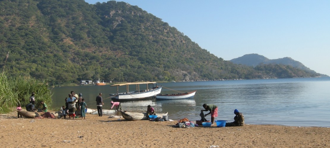 Der Malawisee ist riesig. (Foto: dpa)