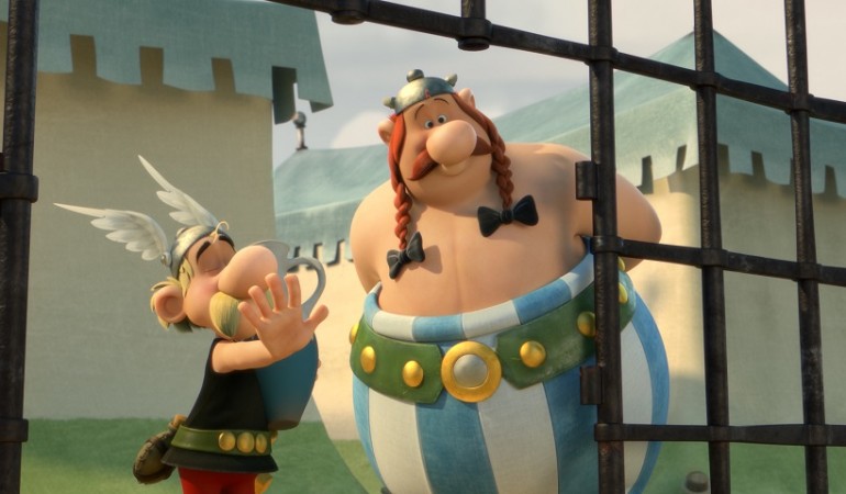 Sind wieder auf der Kinoleinwand zu sehen: Asterix und Obelix. (Foto: dpa)