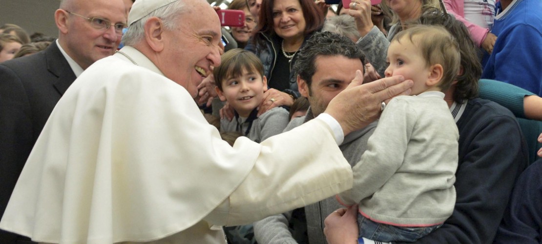 Einen kleinen Klaps fände er in Ordnung, hat der Papst gesagt. 