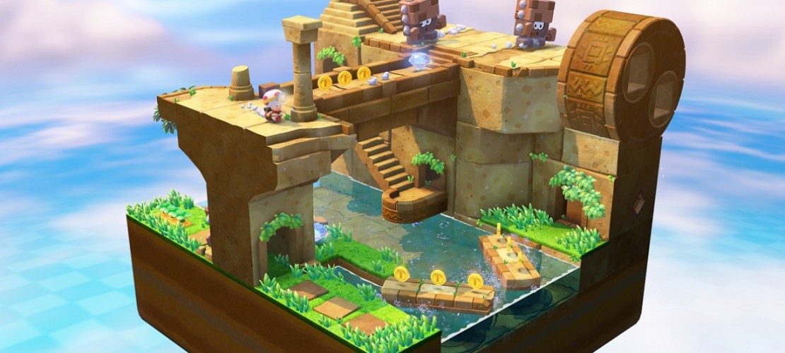 In dem Spiel könnt ihr euch mit Captain Toad auf die Suche nach seiner Freundin Toadette begeben. (Fotos: Hersteller)