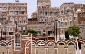 Die Altstadt von Sanaa ist berühmt für ihre schönen Häuser. (Foto: dpa)