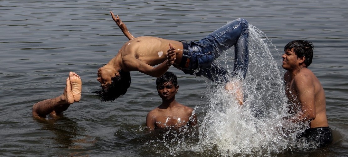 Hitzewelle in Indien
