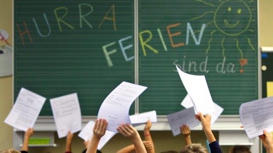 Lass dir auf der neuen Schule viel Zeit