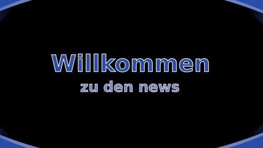 Willkommen zu den News - so begrüßt das Erftgymnasium in einem der Nachrichtenvideos, das die Schüler gemacht haben, seine Zuschauer. (Foto: Screenshot)