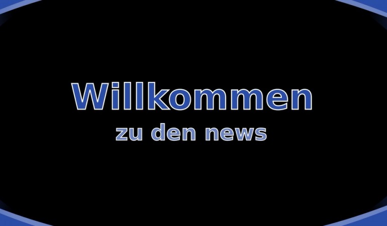 Willkommen zu den News - so begrüßt das Erftgymnasium in einem der Nachrichtenvideos, das die Schüler gemacht haben, seine Zuschauer. (Foto: Screenshot)