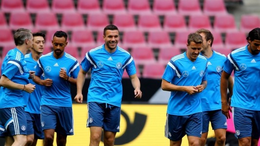 Deutsche Nationalelf kickt in Köln