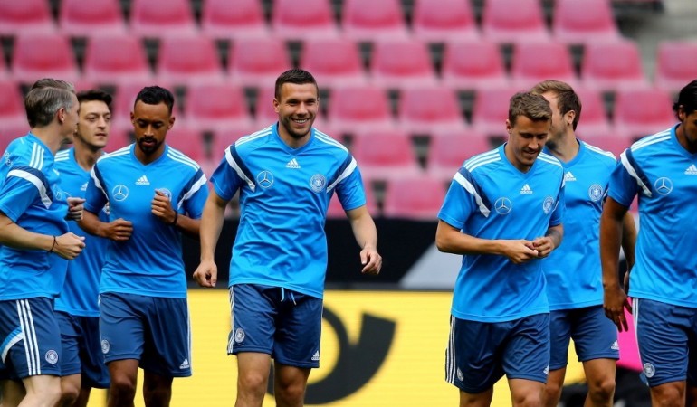 Deutsche Nationalelf kickt in Köln