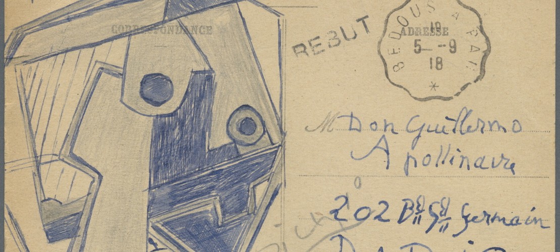 Eine Postkarte von Pablo Picasso