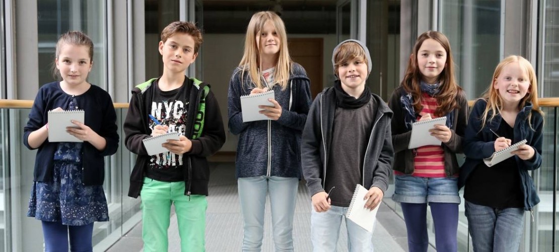 Sie können es kaum erwarten, loszulegen: Charlotte, Jesse, Carolin, Jona, Fine und Lea-Zoé (v. l.). (Fotos: Martina Goyert)