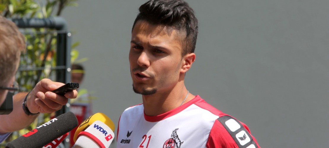 Bevor Fußballer zu einem neuen Club wechseln, werden meist viele Gespräche geführt. Ein Neuzugang beim 1. FC Köln ist Leonardo Bittencourt. (Foto: Dahmen)