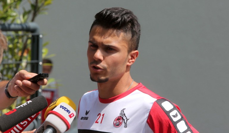 Bevor Fußballer zu einem neuen Club wechseln, werden meist viele Gespräche geführt. Ein Neuzugang beim 1. FC Köln ist Leonardo Bittencourt. (Foto: Dahmen)