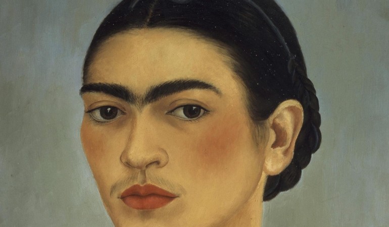 Das gesamte Werk von Frida Kahlo ist recht klein. Weniger als 200 Bilder soll die Künstlerin bis zu ihrem Tod gemalt haben. Auf vielen davon hat sie sich selbst dargestellt. (Foto: dpa)