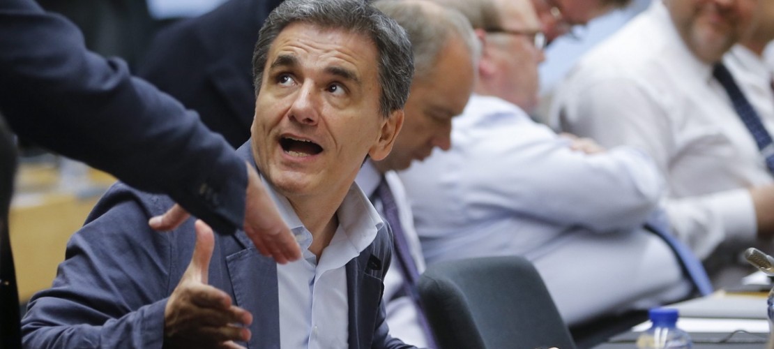 Das ist Griechenlands Finanzminister Euklid Tsakalotos. Er war auch an dem Kompromiss beteiligt. (Foto: dpa)