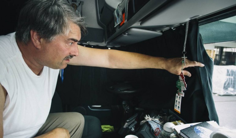 Viel unterwegs – Das Leben eines Lkw-Fahrers