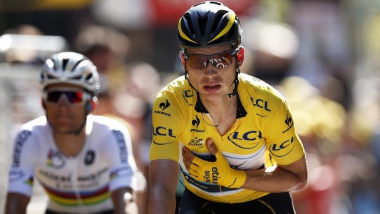 Tony Martin war am Donnerstag beim Rennen im Land Frankreich gestürzt. (Foto: dpa)