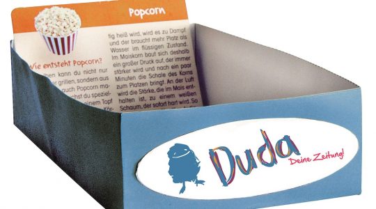 In dieser Box kannst du die Kartei-Karten prima sammeln.