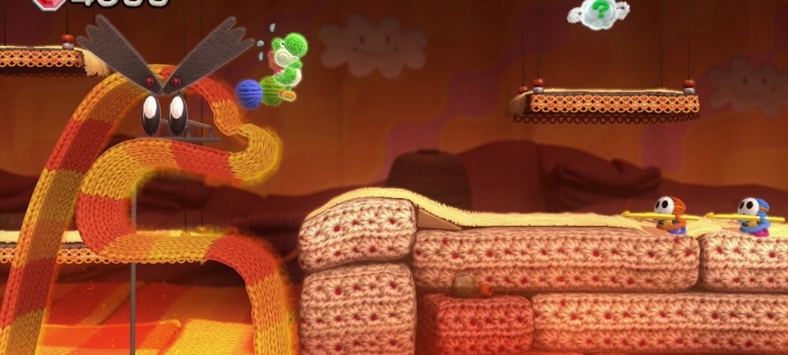 Sieht aus wie gehäkelt: Yoshis eigenes Abenteuer heißt „Yoshis Woolly World
