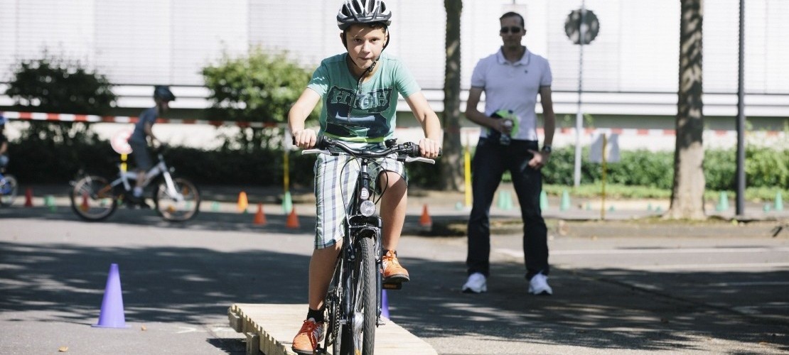 Sicher mit dem Fahrrad unterwegs