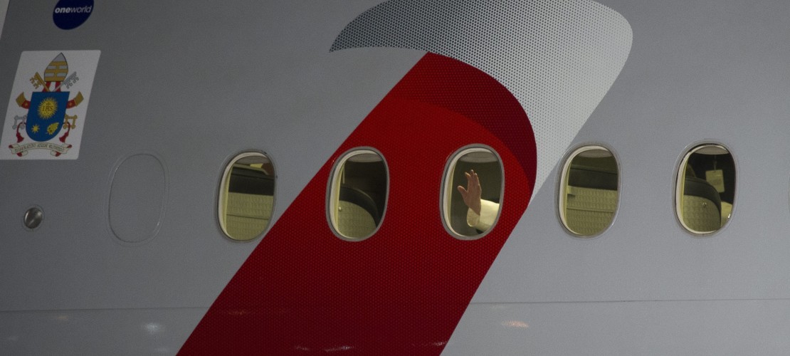 Der Papst war zu Besuch im Land USA. Jetzt ist er wieder zu Hause. (Foto: dpa)