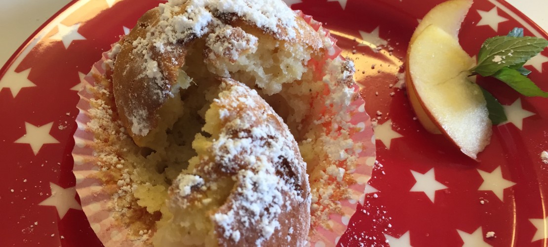 Sie sehen toll aus - und schmecken mindestens genauso toll: Die Apfel-Muffins nach dem Rezept von Charlotte. (Alle Fotos: Charlotte)