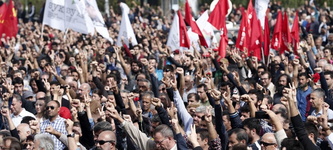 Türkei: Menschen trauern um Opfer eines Anschlags