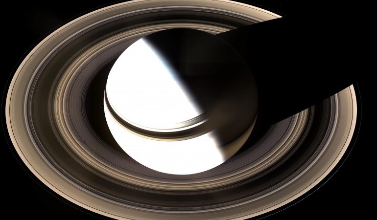 Der Saturn und seine leuchtenden Ringe. (Foto: dpa)