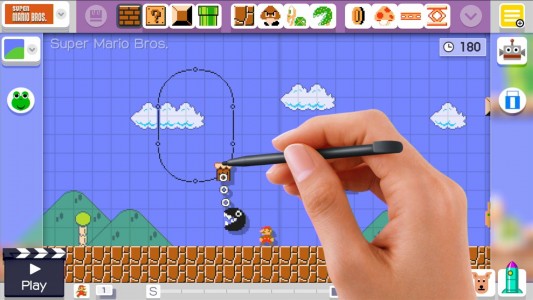 Beim Super Mario Maker kannst du selbst das spiel mitgestalten. (Foto: dpa)
