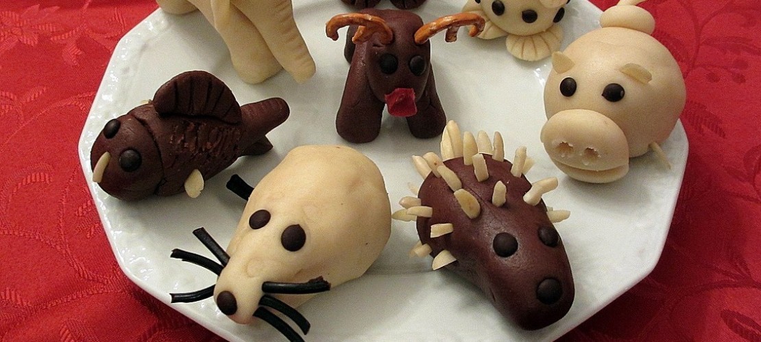 Bastel Marzipantiere selbst!