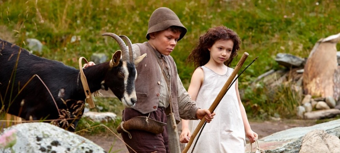 Brrr! Kalte Dreharbeiten zu „Heidi“