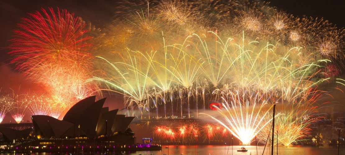 Neujahr kommt überall wann anders