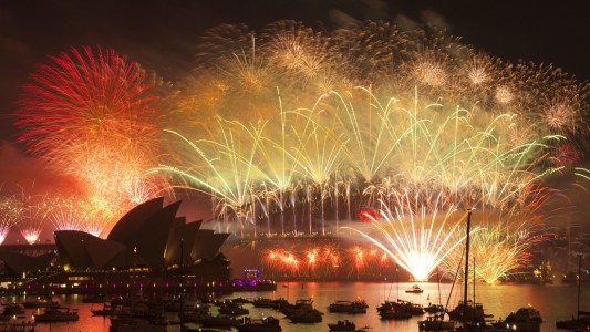 Neujahr kommt überall wann anders