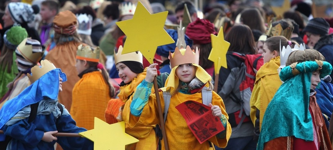 Start für die Sternsinger