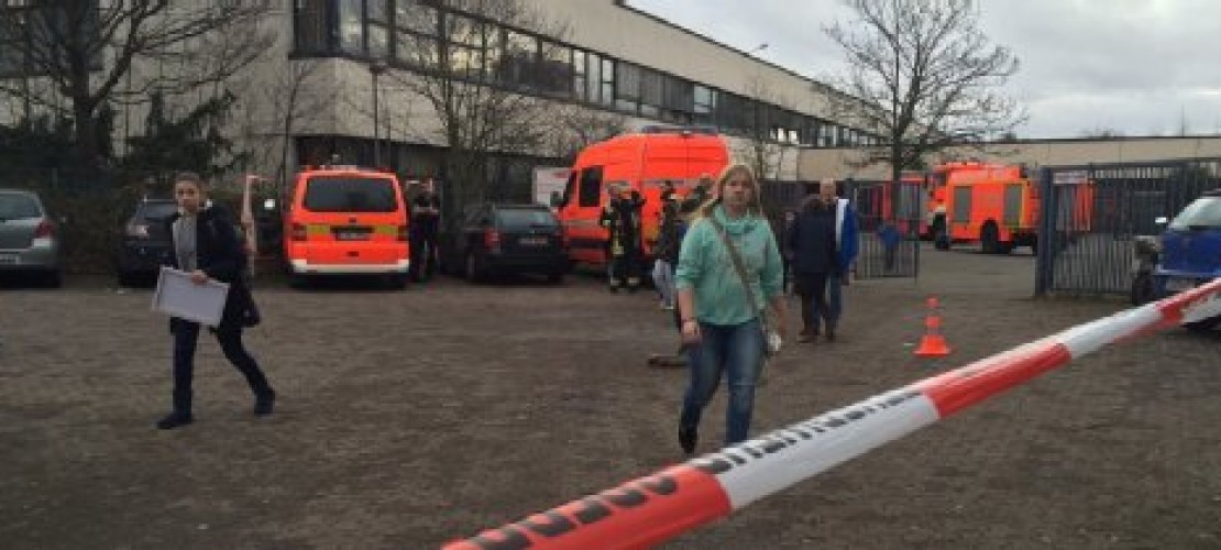 Autsch! Großeinsatz in Kölner Schule