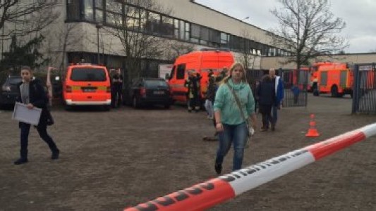 Autsch! Großeinsatz in Kölner Schule