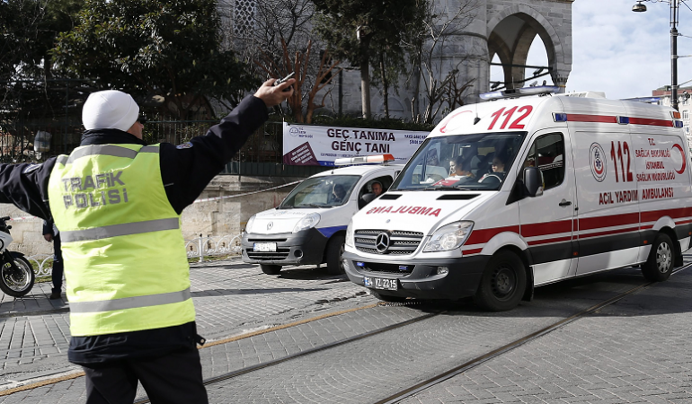 Explosion mitten in Istanbul