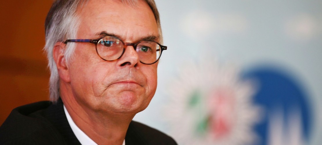 Polizeichef Wolfgang Albers muss gehen