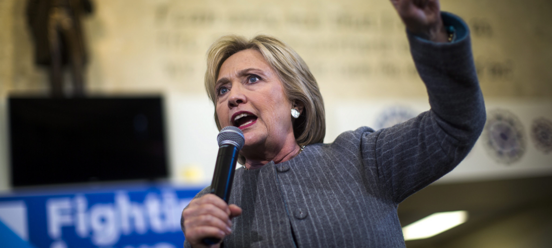 Hillary Clinton muss Pause machen