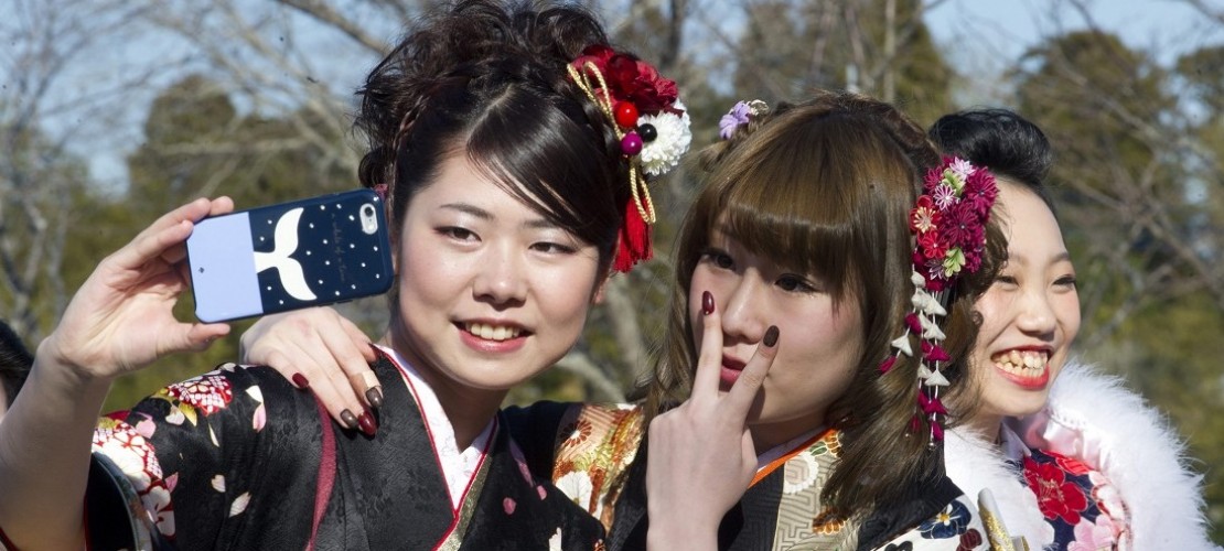Japan feiert das Erwachsenwerden