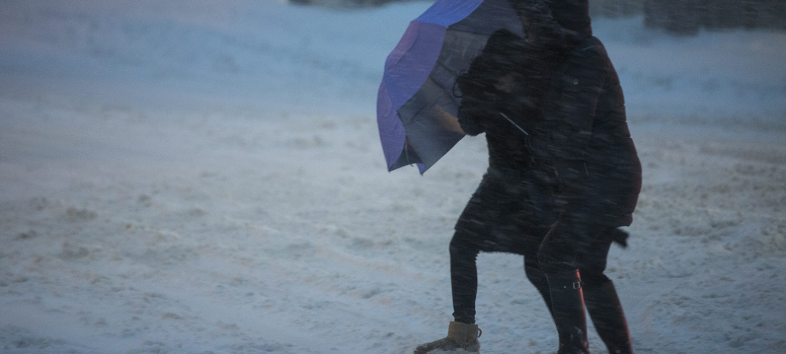 Schneesturm in den USA