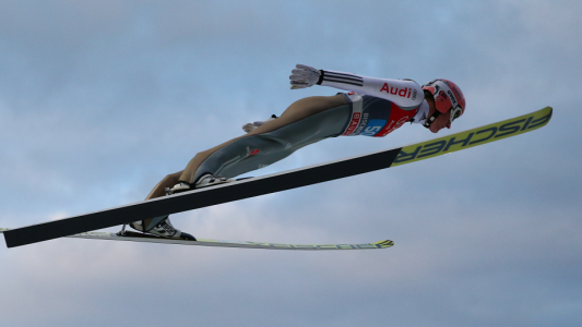 Unfall beim Skifliegen