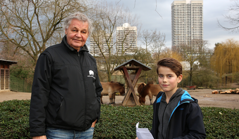 Jesse fragt den Zootierarzt