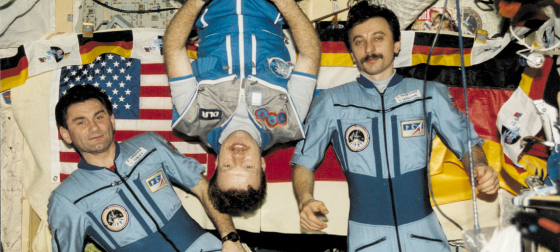 Das ist die Raumstation MIR