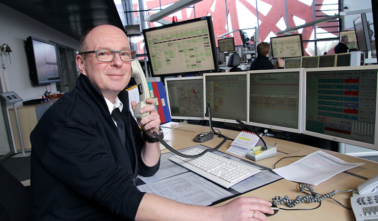 Zu Besuch in der Notruf-Leitstelle