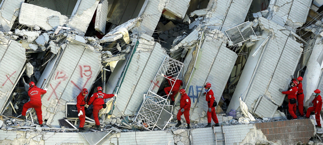 Hilfe nach dem Erdbeben
