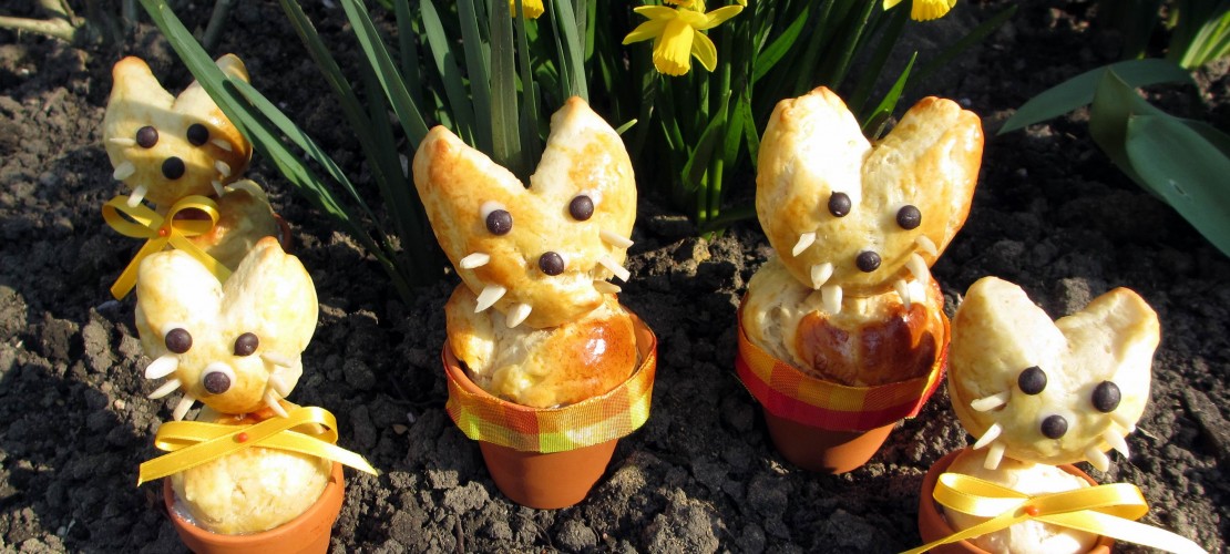 So backst du einen süßen Osterhasen!