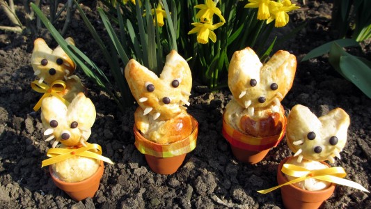 So backst du einen süßen Osterhasen!