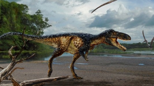 Schneller Vorfahr des T-Rex