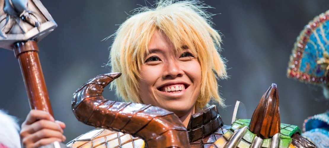 Cosplayer treffen sich in Tokio